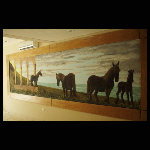 MURAL LA REGENTA - OBRA DE RAQUEL ROJAS PEÑA